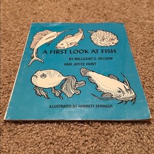 A First Look At Fish *Vintage* Softcover Book